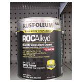 New Rustoleum Alkyd Enamel Safety Orange 1Gal