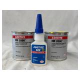 (3) Loctite MR 2000 Putty & Loctite 422 Adhesive