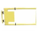 Pedestrian Safety Gate: Steel, For 21'-48' Open Wd