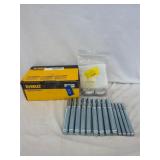 (9) DeWalt Wedge Anchors 6 1/4' x 3/4' Dia,