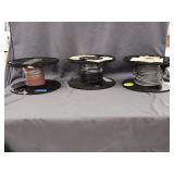 (3)Spools of Black Box Corp Wire