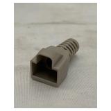 Gray RJ45 Strain Relief Boot - 850 pcs