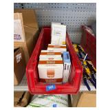 QUANTUM STORAGE SYSTEMS Bin w/ First Aid Supplies