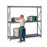 NIB Tennsco 3 Shelf Storage 96'×48'×120'