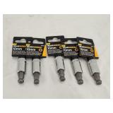 (5)New 3/8' Gearwrench 10mm Ball End Hex Bit