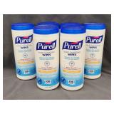 (6) New Purell Sanitizing Wipes