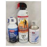 (3)Aerosol Cans Including Rubbermaid