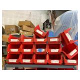 (16) SSI Schaefer Plastic Stacking Bins 221