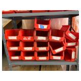 (16) SSI Schaefer Plastic Stacking Bins 221