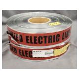 New Brady 2'×1000' Detectable Tape (×2)