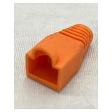 Orange RJ45 Strain Relief Boot - 558 pcs