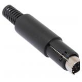 Box of 8-Pin Mini-DIN Male Solder Connectors