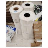 3 rolls Newsprint Paper