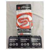 2 SL-B48 USB-C Battery Packs & 12 AA Batteries