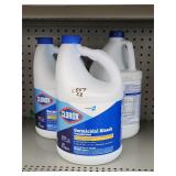(3) 121oz Clorox Germicidal Bleach