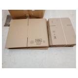 Two bundles of shipping boxes