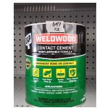(2)New DAP Weldwood Contact Cement 1Gal
