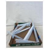 (6) Metal Mounting Brackets 8'x11.5'