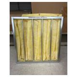 2 Grainger 5E863 Pocket Air Filter 20x20x14