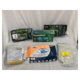 Assorted Nitrile Gloves & Leather Gloves