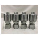 4 Gates MegaCrimp Female JIC 37° Flare Swivel