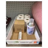 4 Rolls 3'x1' Labels, Air Neutralizer, etc.