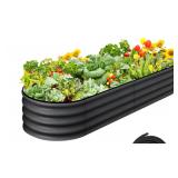 New Garvee Garden Bed 4.5'x2'x1' Dark Grey