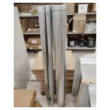 5 Rigid Ducts: Steel, For 5 in Dia, 60 in Lg,