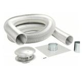 Chimney Liner Kit: 5 in Duct, LP Gas, 35 ft Lg,