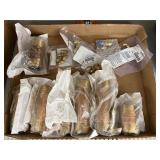 Box of Brass Plumbing Fittings