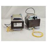(2)New RIB Transformers 120v