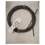 Industrial drain snake cable 5/8' diameter