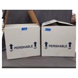 (2)New Thermo Chill Insulated Cooler & Box