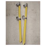 Bumble bee safety rail pieces 45' tall