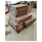 Skid of shipping boxes