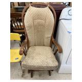 Tell City Wooden Glider Rocking Chair