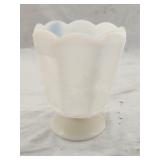 Milk Glass Vase 6.25'Hï¿½5'