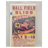 Ball Field Sligo Paper Advertising 14'ï¿½24'