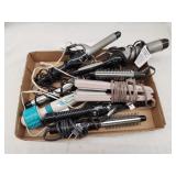 Curling & Flat Irons assortment Including Con Air