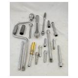 Socket/Ratchet Lot Including Craftsman