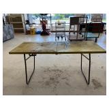 Fold-Up Metal Table