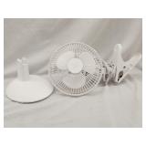 Working Polar Wind Tabletop/Clip On 2Speed Fan