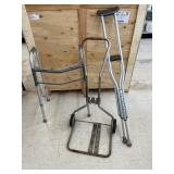 Crutches, Walker, Hand Truck