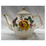 Sadler Teapot Pink & Yellow Roses
