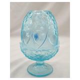 Marked Fenton Fairy Lamp 'Lilly of the Valley'