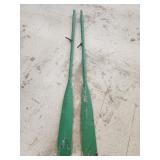 Vintage Wood Foster Company Oars 78'L