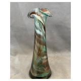 Murano Style Art Glass Bud Vase