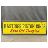 Hastings Piston Rings Metal Display Rack