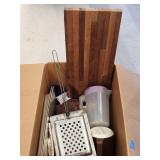 Kitchenware Lot w/ Vintage Pitcher & Cups