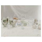 Glass Lot Including Apothecary Libbey Gourmet